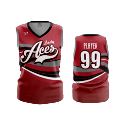 3150 FD Womens V-Neck Sleeveless LADY-ACES-1