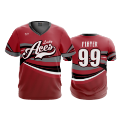 3150 FD Sport V-Neck MENS LADY-ACES-1
