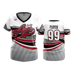 3150 FD Womens V-Neck LADY-ACES-2