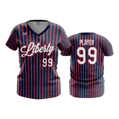 2826 FD Womens V-Neck WV-LIBERTY-PIN-1