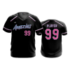 2612 FD Sport V-Neck MENS AMAZINS-BLACK