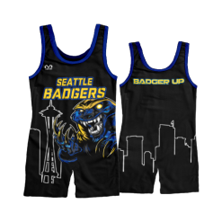 2691 FD Singlet HONEY-BADGERS-WRESTLING