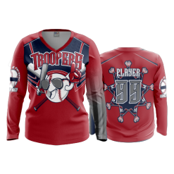 3127 FD Womens V-Neck Longsleeve TROOPERS-2