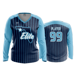 3130 FD Womens V-Neck Longsleeve FLORIDA-ELITE-3
