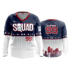 2807 FD Womens V-Neck Longsleeve SUICIDE-SQUAD-1