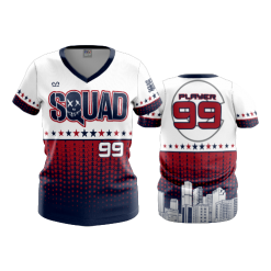 2807 FD Womens V-Neck SUICIDE-SQUAD-2
