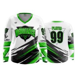 2869 FD Womens V-Neck Longsleeve VENGEANCE-2