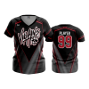 3115 FD Womens V-Neck VILLAINS-1