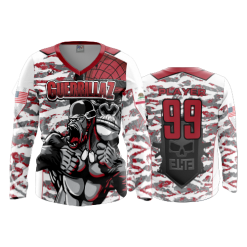 3139 FD Womens V-Neck Longsleeve GUERRILLAZ-2
