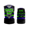 3140 FD Womens V-Neck Sleeveless SAVAGES-1-FLO INK + $5