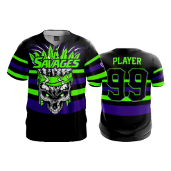 3140 FD ProTek Mens Full Button Down - CL SAVAGES-1-FLO INK + $5