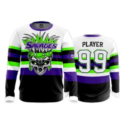3140 FD Long Sleeve MENS SAVAGES-2-FLO INK + $5