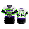 3140 FD Sport V-Neck MENS SAVAGES-2-FLO INK + $5