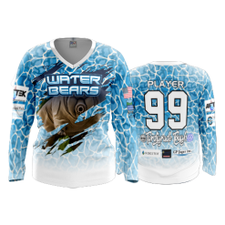 3142 FD Womens V-Neck Longsleeve WATER-BEARS-2