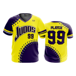 3143 FD Sport V-Neck MENS JUDOS-2-FLO INK + $5