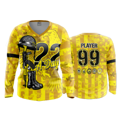 2828 FD Womens V-Neck Longsleeve 22-A-DAY-2
