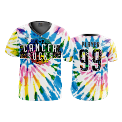 2828 FD Sport V-Neck MENS CANCER-SUCKS