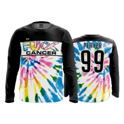 2828 FD Long Sleeve MENS FUCK-CANCER