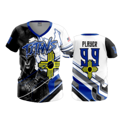 3098 FD Womens V-Neck NM-TITANS
