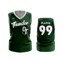 3132 FD Womens V-Neck Sleeveless OHIO-THUNDER-3