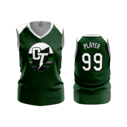 3132 FD Womens V-Neck Sleeveless OHIO-THUNDER-4