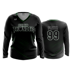 3132 FD Womens V-Neck Longsleeve OHIOTHUNDER-1