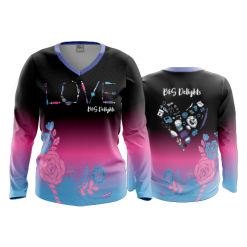 3159 FD Womens V-Neck Longsleeve B-AND-S-DELIGHTS-1