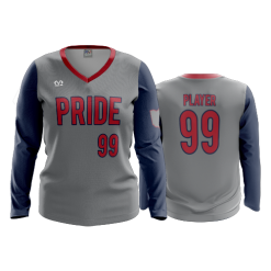 2507 FD Womens V-Neck Longsleeve MOV-PRIDE-1