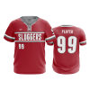 2508 FD MENS 2 BUTTON SCOOP NECK CL SCIOTO-SLUGGERS-2