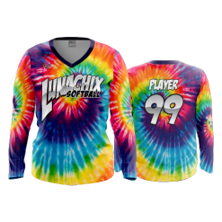 3167 FD Womens V-Neck Longsleeve LUNACHIX-1
