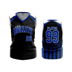 2642 FD Womens V-Neck Sleeveless LADY-BULLETS-1