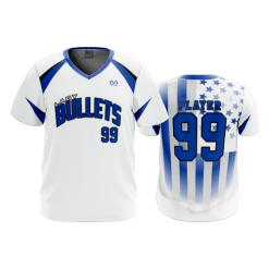 2642 FD Sport V-Neck MENS LADY-BULLETS-2