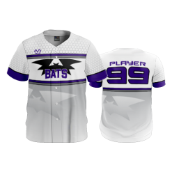 2810 FD ProTek Mens Full Button Down - CL BATS-BASEBALL-2