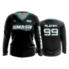 3170 FD Womens V-Neck Longsleeve SMASH-FASTPITCH-1