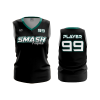 3170 FD Womens V-Neck Sleeveless SMASH-FASTPITCH-1
