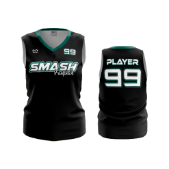 3170 FD Womens V-Neck Sleeveless SMASH-FASTPITCH-1