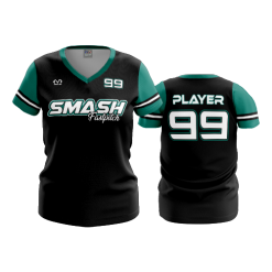 3170 FD Womens V-Neck SMASH-FASTPITCH-1