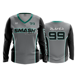 3170 FD Womens V-Neck Longsleeve SMASH-FASTPITCH-2