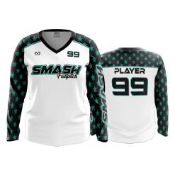 3170 FD Womens V-Neck Longsleeve SMASH-FASTPITCH-3