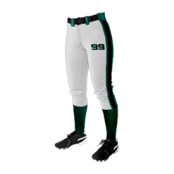 3170 FD Girls Fastpitch Pant TEAL STARS-4