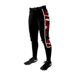 3174 FD Girls Fastpitch Pant CL CAP-CITY-FORCE-CAMO