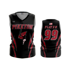 3185 FD Womens V-Neck Sleeveless PIKETON-1