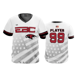 3169 FD Sport V-Neck MENS EBC-2020-8U-WHITE