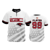 3169 FD Quarter Zip Batting Jacket SS EBC-2020-8U-WHITE