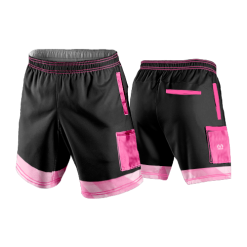 3169 LIGHTWEIGHT MICROFIBER 160gsm SHORT EBC-PINK