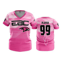 3169 FD Womens V-Neck EBC-PINK