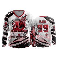1854 FD Womens V-Neck Longsleeve DIABLOS-1