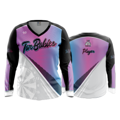 2389 FD Womens V-Neck Longsleeve TAR-BABIES-1