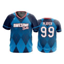 3153 FD Sport V-Neck MENS AWESOME-BALLS-1