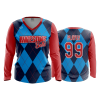 3153 FD Womens V-Neck Longsleeve AWESOME-BALLS-2